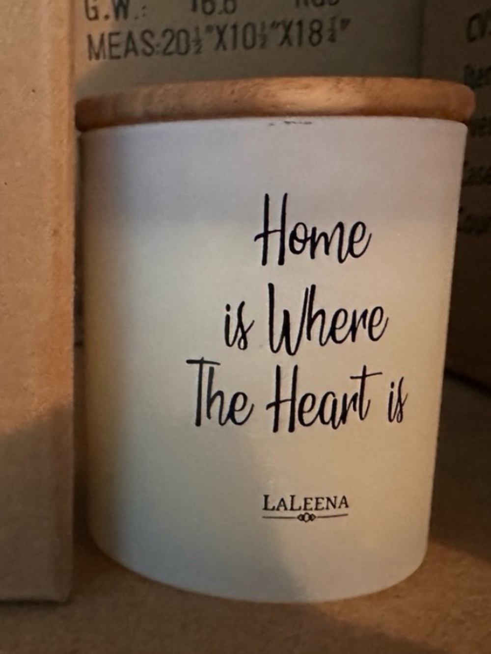 Lavender “Home Is Where the Heart Is.”